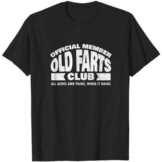 Discover Official Member Old Farts Club T-shirt