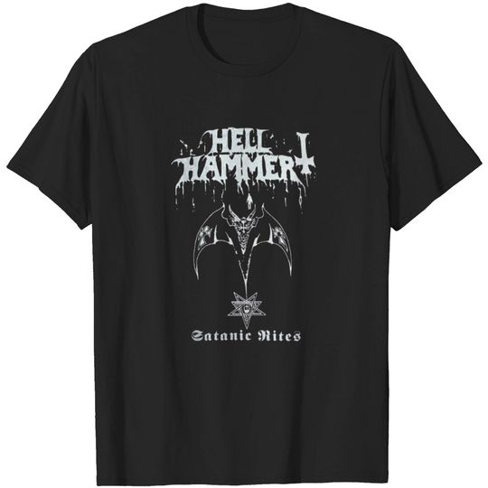 Discover hellhammer satanic T-shirt