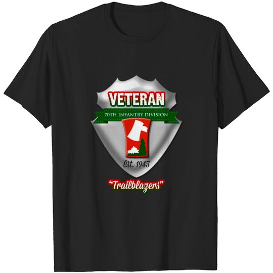 Discover Veteran: 70th Infantry Division T-shirt