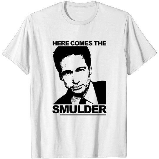 Discover Here Comes the sMulder - X-Files Returns in 2016! - David Duchovny - T-Shirt