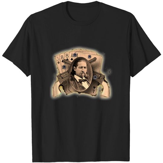 Discover Wild Bill t-shirt design - Aces Eights - T-Shirt