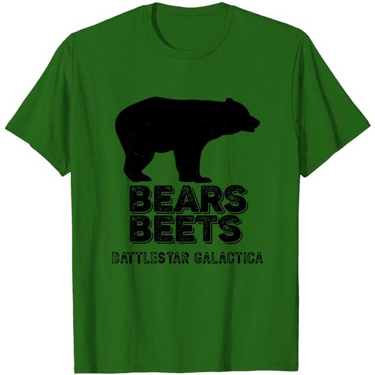 Discover Bears Beets Battlestar Galactica T-Shirt, Funny The Office Fans Gift - Schrute - T-Shirt