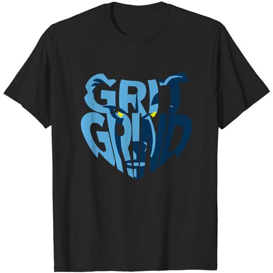 Discover Grizzlie Grit Grind Logo - Memphis Grizzlies Basketball - T-Shirt