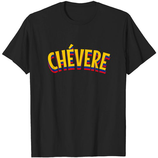 Discover Chevere - Red Blue Yellow - Chevere - T -Shirt