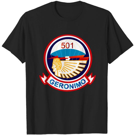Discover 501 Parachute Infantry Regiment wo Txt - 501 Parachute Infantry Regiment Wo Txt - T-Shirt
