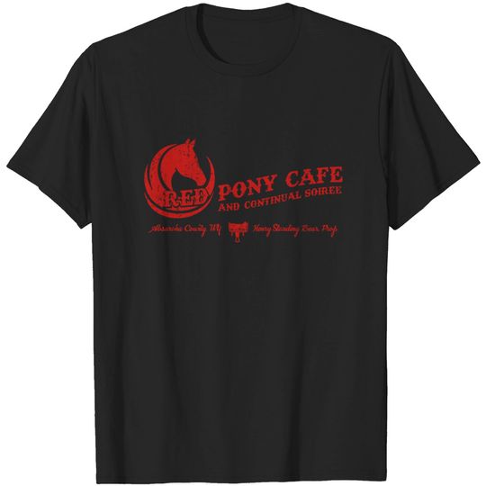 Discover Red Pony Cafe from Longmire - Longmire - T-Shirt