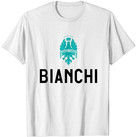 Discover Bianchi Bike Potrait Logo - Bianchi - T-Shirt