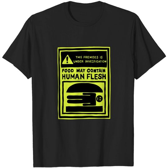 Discover May Contain Human Flesh - Bobsburgers - T-Shirt