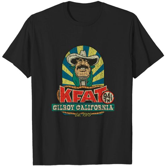 Discover KFAT 94.5 FM 1975 - Cowboy - T-Shirt