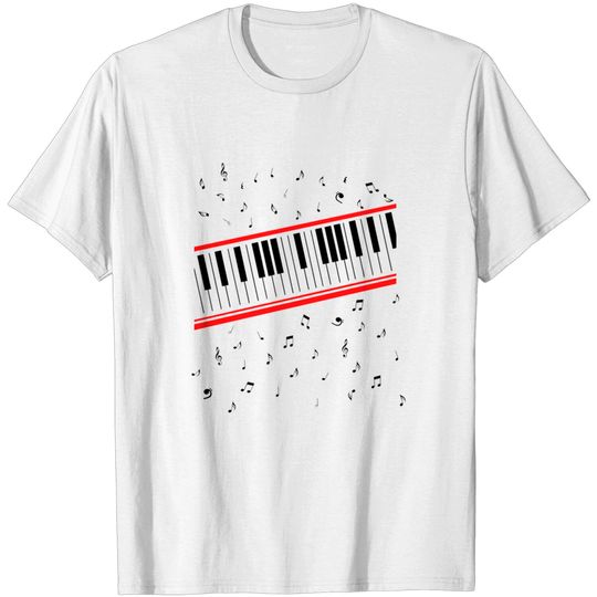 Discover Michael Jackson 80s Beat It Piano // Projekt klawiatury - Fan muzyki lat 80. - Koszulka