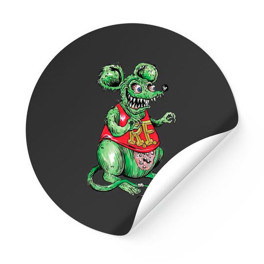 Discover Rat Fink - Rat Fink - Stickers