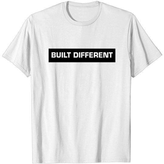 Discover Just built different T-shirt
