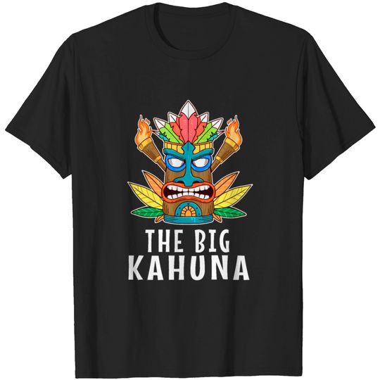 Discover Awesome The Big Kahuna Tiki Gift Print Hawaiian T-shirt