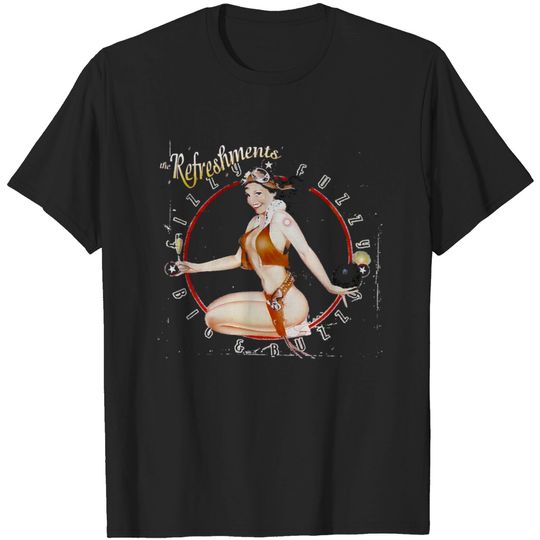 Discover vintage worn The Refreshments T-shirt