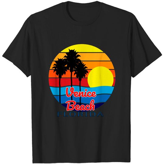 Discover Venice Beach Florida - Florida Souvenir - T-Shirt