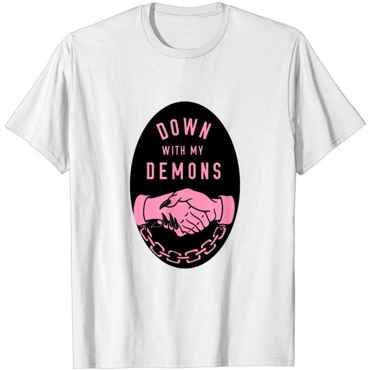 Discover down with my demons T-shirt