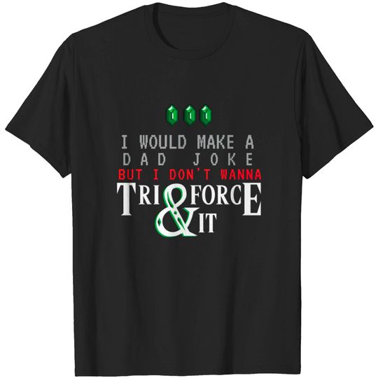 Discover Zelda Inspired Dad T-Shirt, Perfect Gift for Gamer T-shirt
