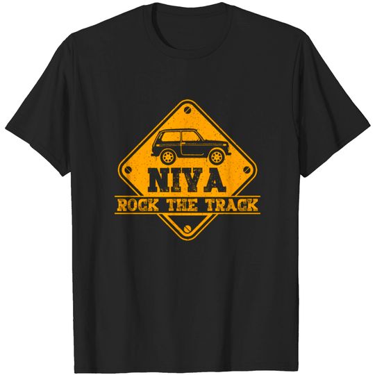 Discover Lada Niva 4x4 Offroad Car T-shirt