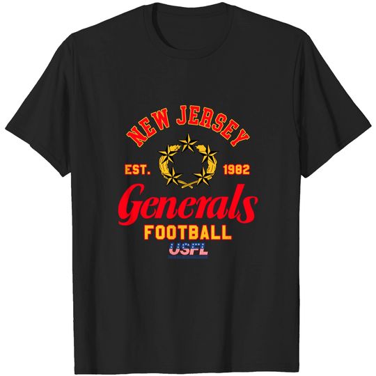 Discover New Jersey Generals - New Jersey Generals - T-Shirt