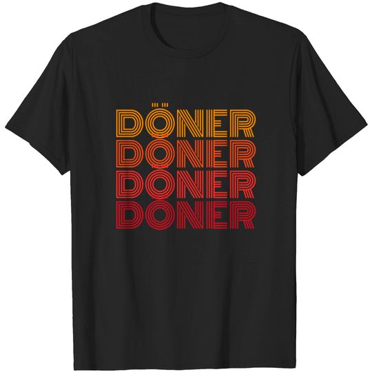 Discover Doner fast food saying gift T-shirt