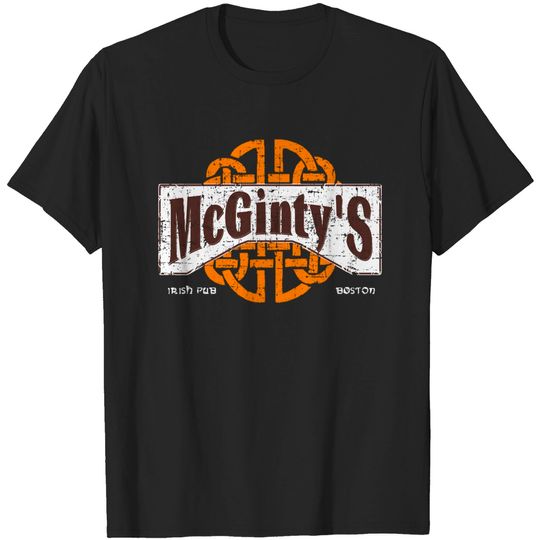 Discover McGinty's Irish Pub from Boondock Saints - Boondock Saints - T-Shirt