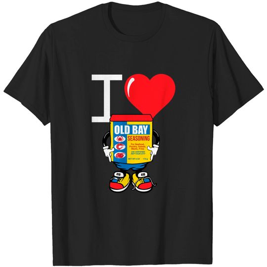 Discover Baltimore Maryland Old Bay Love T-shirt