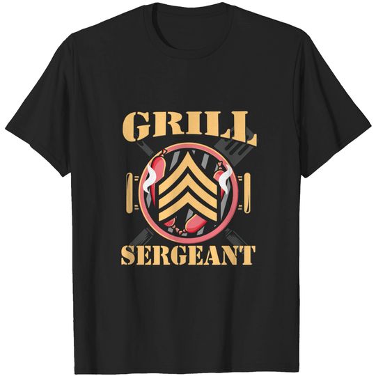 Discover Grill Sergeant - Funny BBQ Design T-shirt