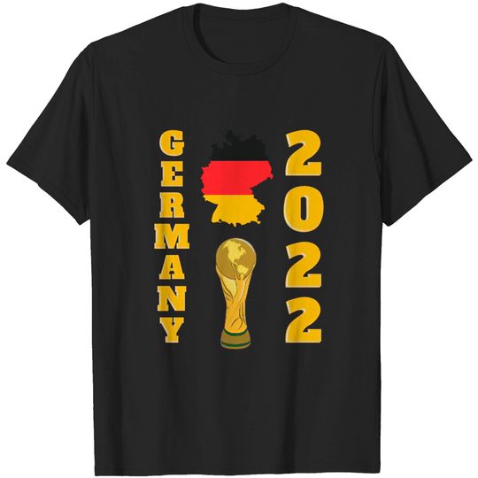 Discover Germany World Cup Football 2022 T-shirt - Unisex Jersey Short Sleeve Tee - World Cup Soccer T-Shirt - Qatar 2022