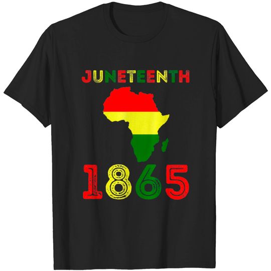 Discover Juneteenth Emancipation Day Melanin Black Pride T-shirt