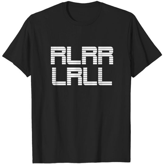 Discover RlRR LRLL Paradiddle Drummer Drumming Drum Drums T-shirt