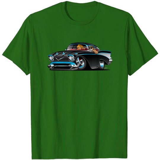 Discover Classic hot rod fifties muscle car T-shirt