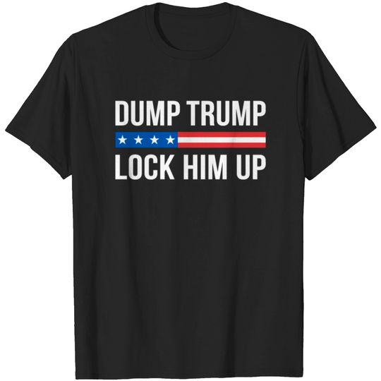 Discover Dump Trump Lock Him Up T-shirt