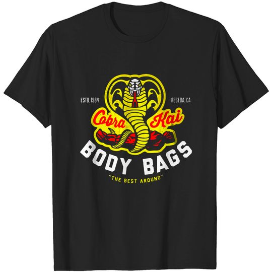 Discover Cobra Kai - Cobra Kai Body Bags T-shirt