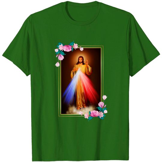 Discover Divine Mercy Jesus Christ, Sacred Heart of Jesus T-shirt