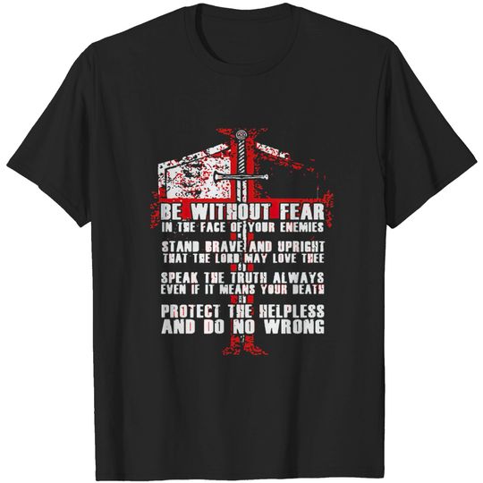 Discover Templar - the knights templar code T-shirt