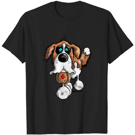 Discover "Bernhard" - St. Bernard - dog T-shirt