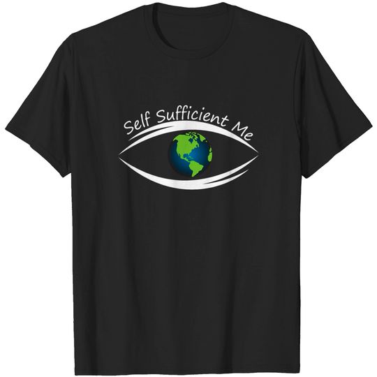 Discover Self Sufficient Me Logo Large T-shirt