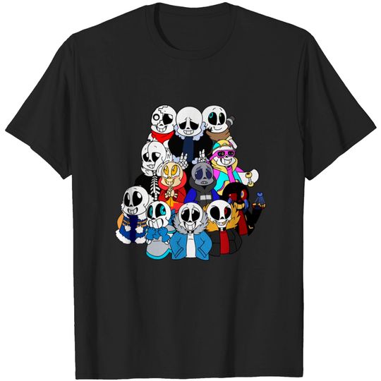 Discover UNDERTALE SANS CHARACTER T-shirt