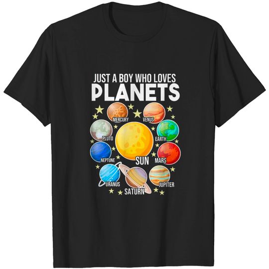 Discover solar system for kids | planet T-shirt