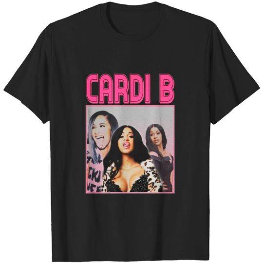 Discover Cardi B Bottzilla Vintage Style T Shirt 90S Inspired DESIGN THROWBACK Classic T-Shirt Homage