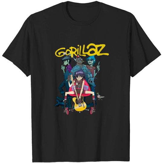 Discover Gorillaz Musik rock,T Shirt