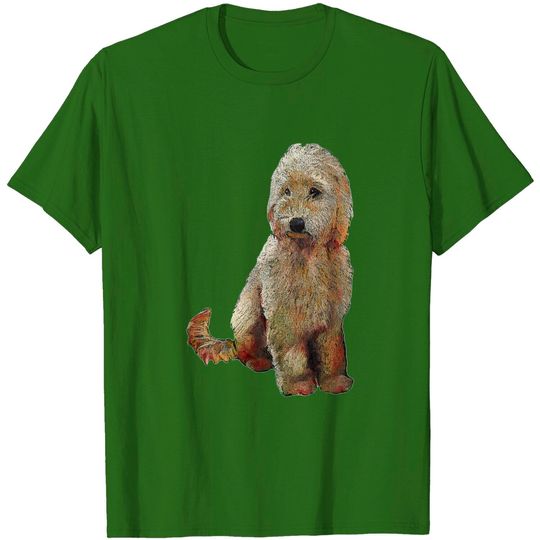 Discover Golden Doodle Dog T-shirt