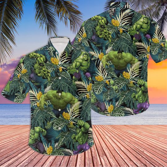 Discover Hulk Hawaiian Shirt