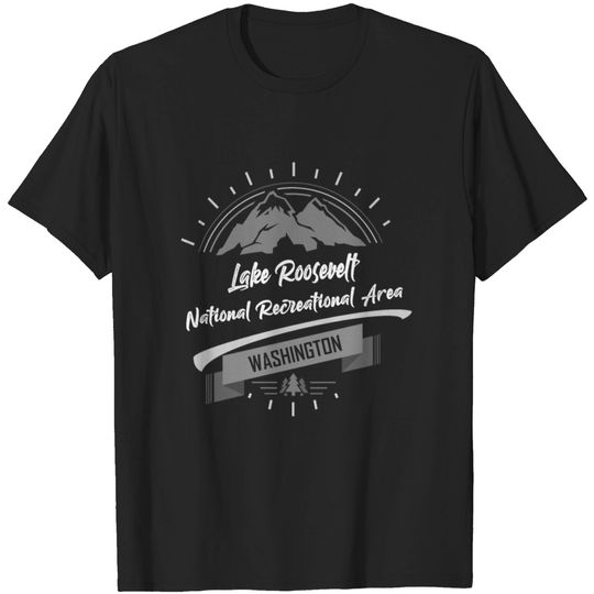 Discover Lake Roosevelt National Recreation Area Adventure T-shirt