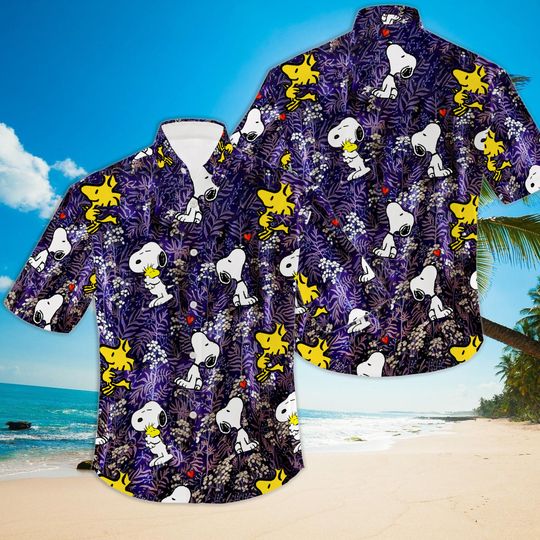 Discover Dog Cartoons Style Hawaiian Snoopy