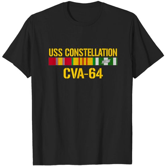 Discover USS Constellation CVA 64 Vietnam Veteran T-shirt