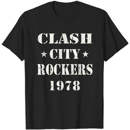 Discover CLASH CITY ROCKERS T-shirt