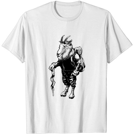 Discover Mountain Goat Ram Mountaineer T-shirt
