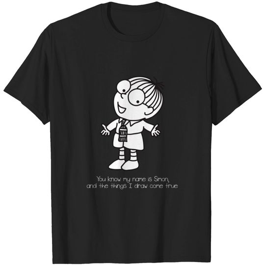 Discover Simon in The Land of Chalk Drawings T-shirt