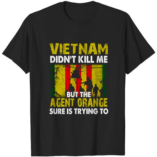 Discover Vietnam Veteran T-Shirt - Agent Orange Awareness